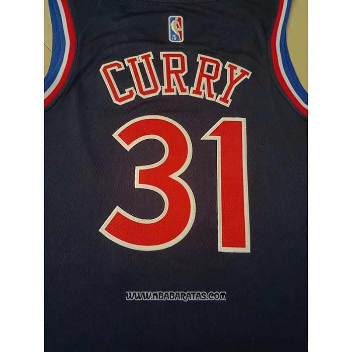 Camiseta Philadelphia 76ers Ben Paul Millsap #31 Ciudad 2021-22 Azul